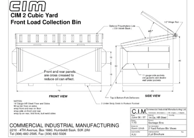 2 cu-yrd refuse bin