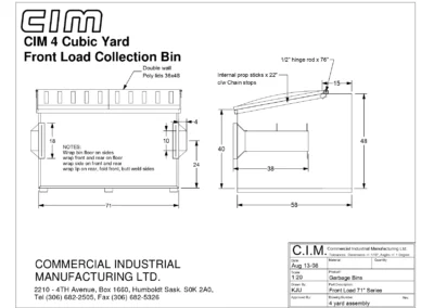 4 cu-yrd refuse bin